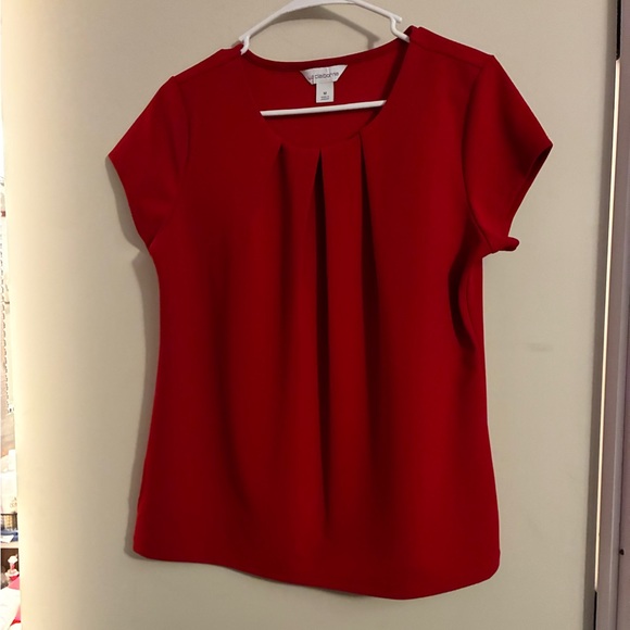 Liz Claiborne Tops - NWOT Ladies Liz Claiborne Pullover Short Cap Sleeve Blouse